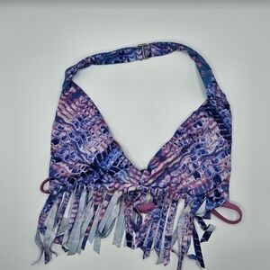 NWOT Gypsy 05 swim bikini top only size medium